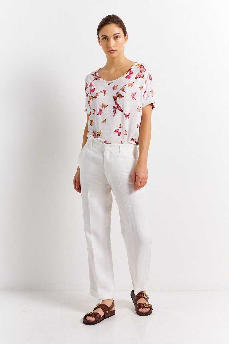 ELISHA - Льняные брюки