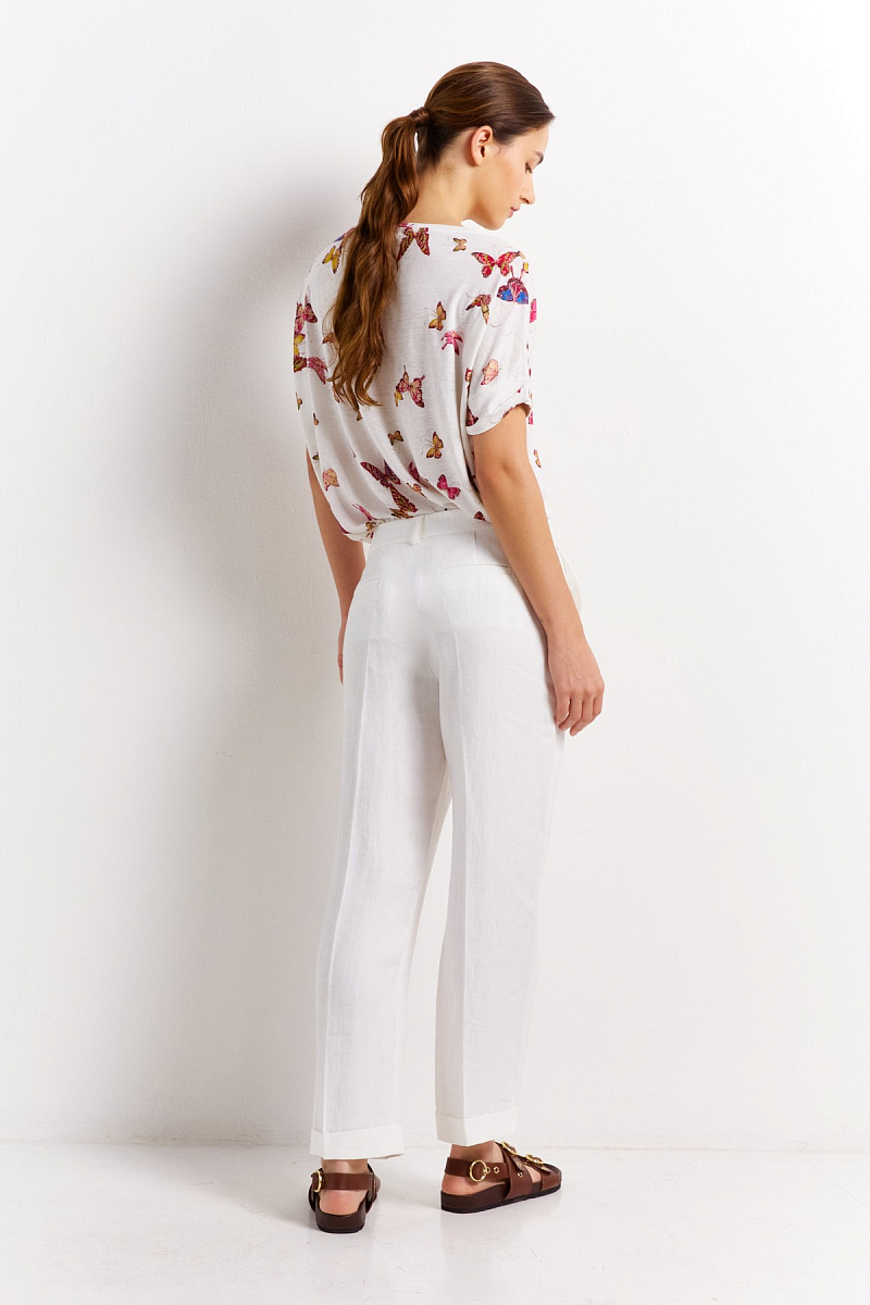 ELISHA - Льняные брюки